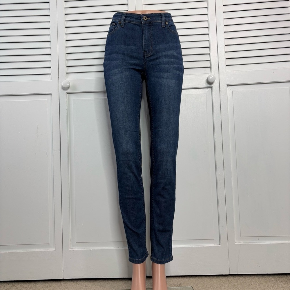 MATILDA JANE Blue Slim Fit Straight Leg Jeans Size 6